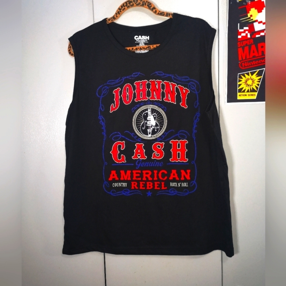 JOHNNY CASH- TANK TOP